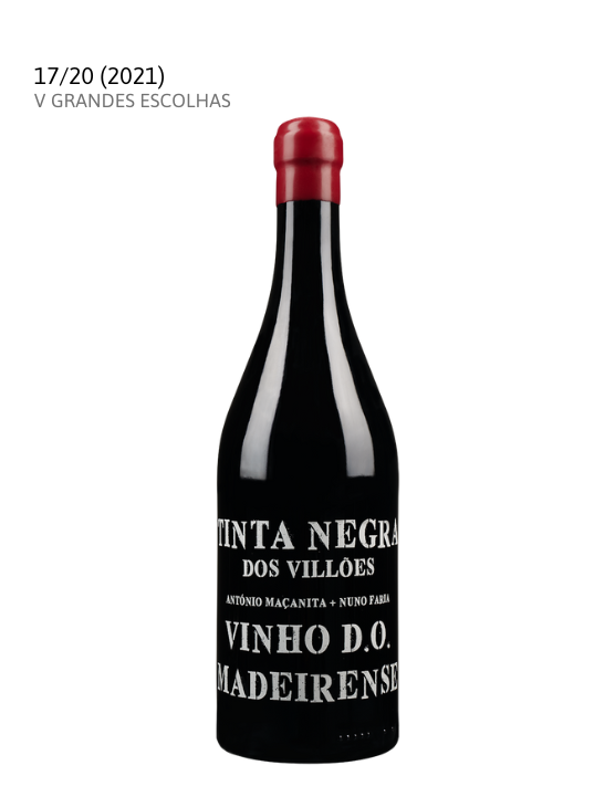 vinho do Porto Santo Tinta Negra dos Villões 2022