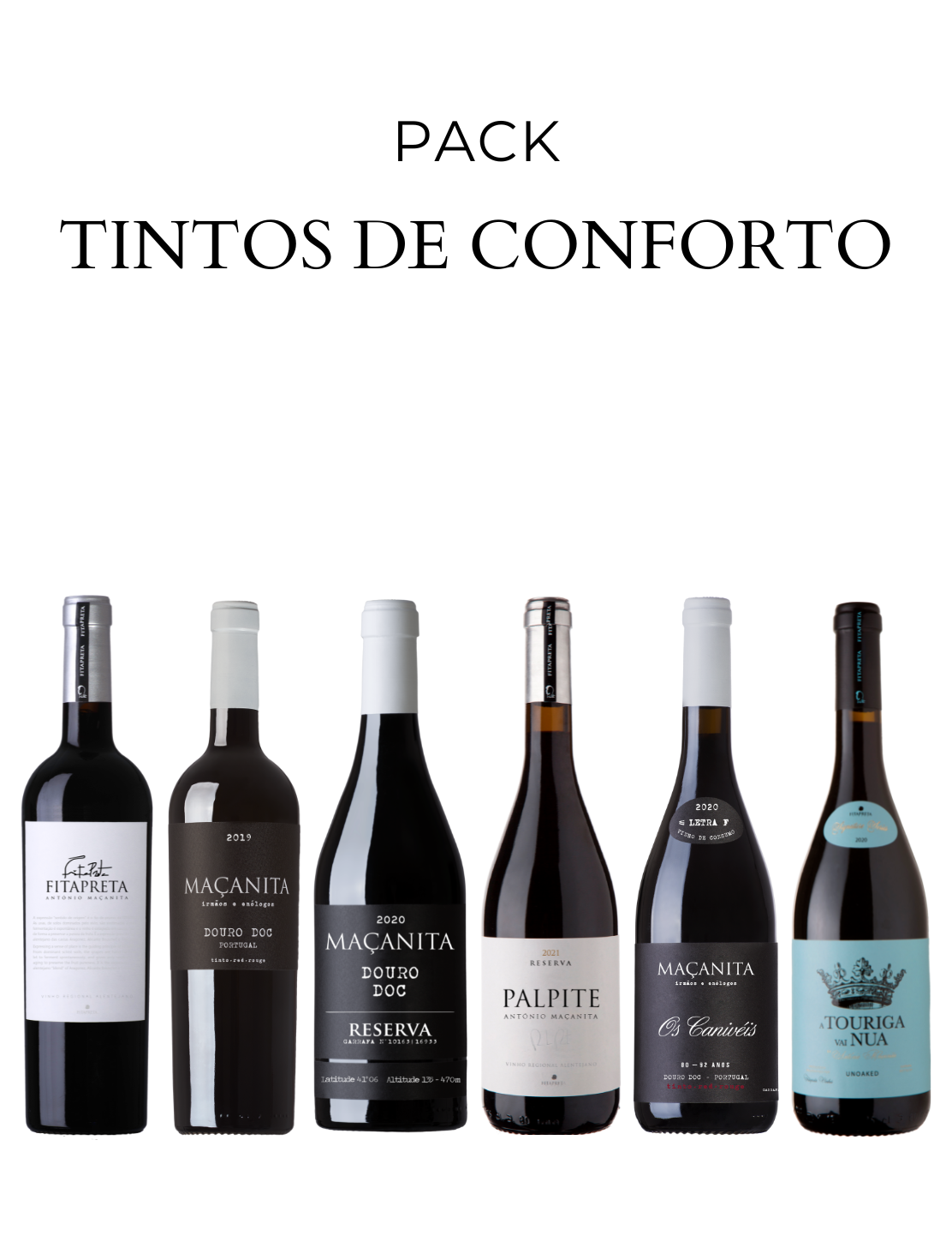 Pack Tintos de Conforto 