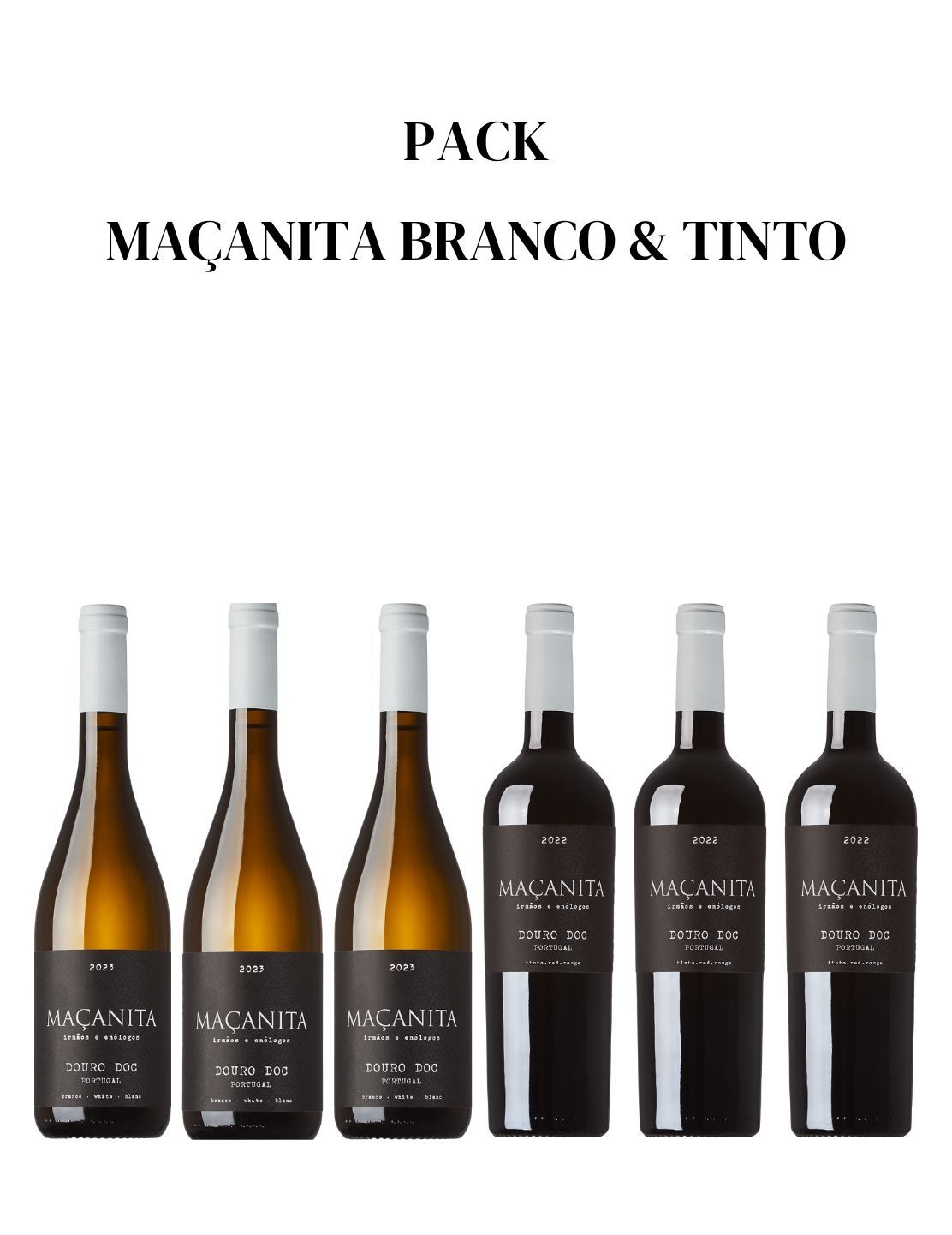 Pack Maçanita Branco & Tinto