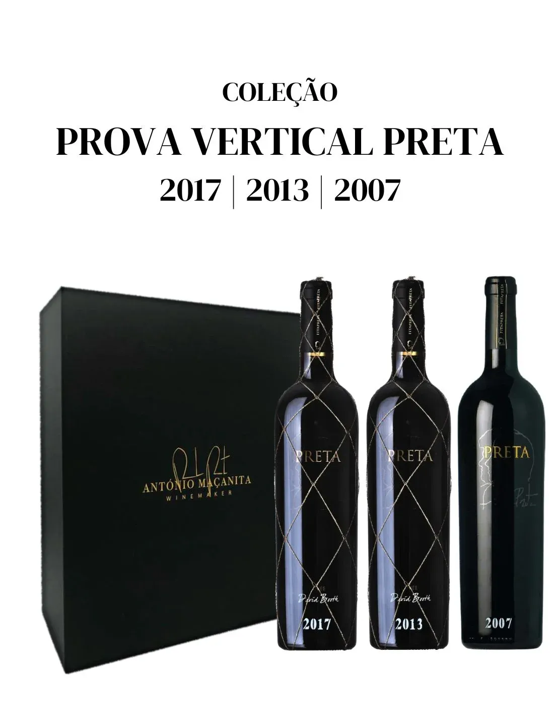 Vertical Wine Tasting Preta Collection
