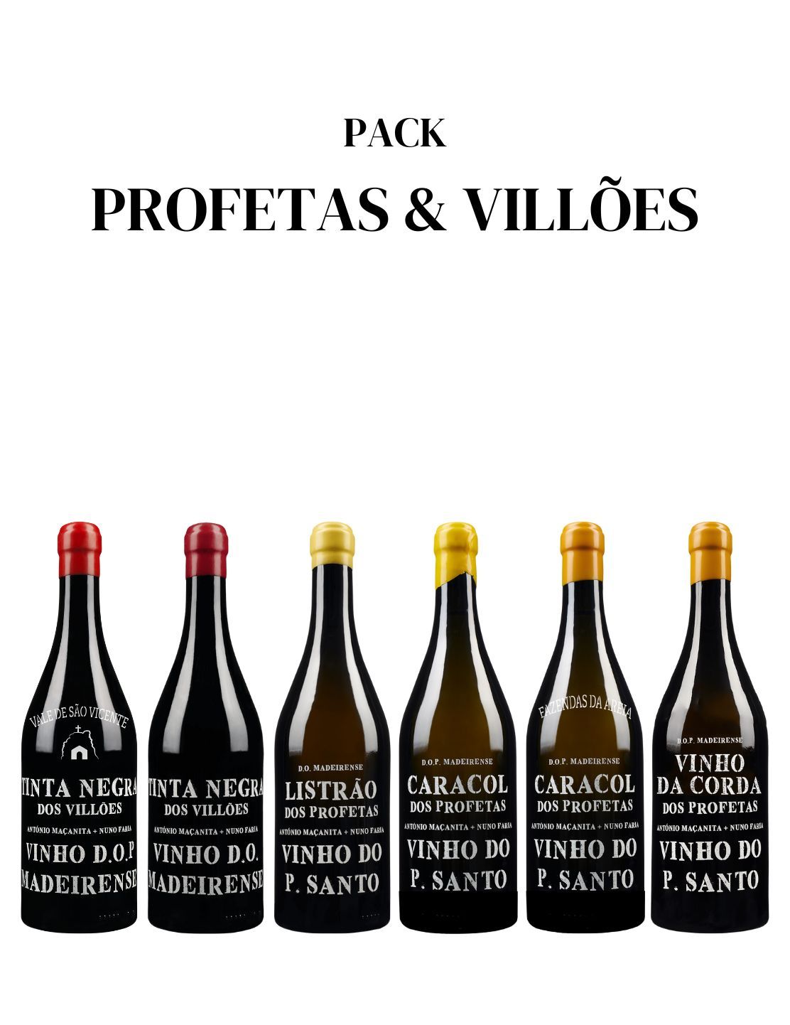 Pack Profetas e Vilões