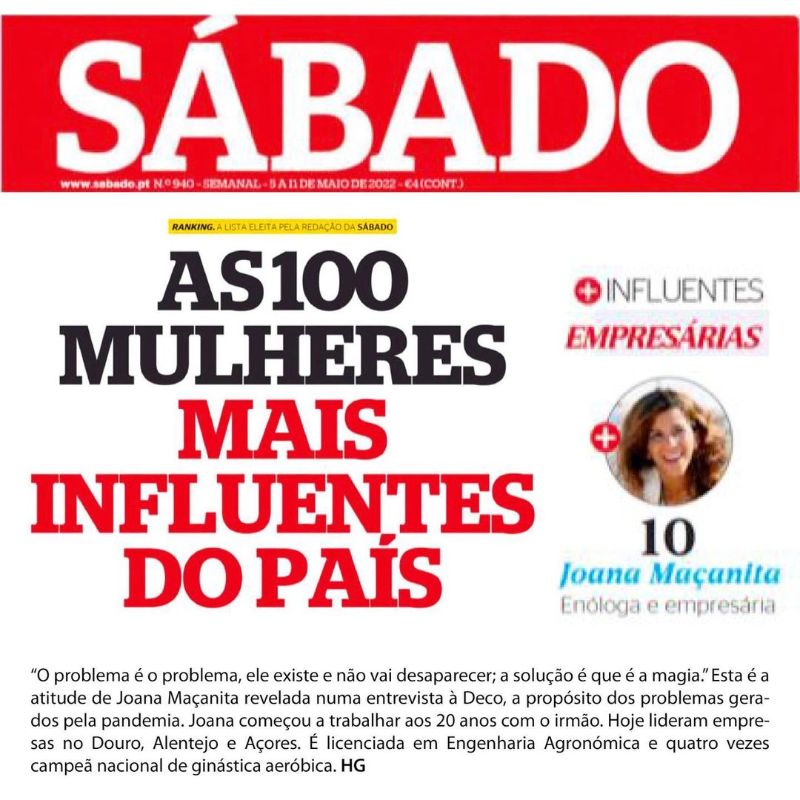 As 100 mulheres mais influentes de Portugal