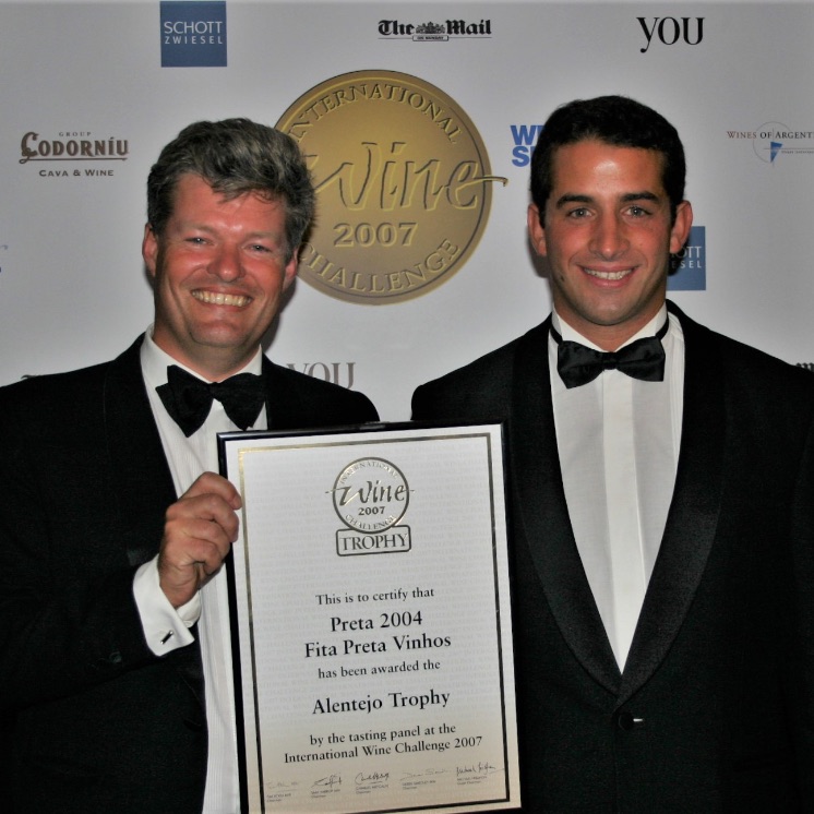 Primeiro vinho da Fitapreta, Preta 2004 recebeu o Alentejo Trophy